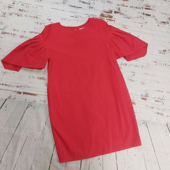 Elohim by Sabrinagoh mini dres with statement sleeve - Picture 3 of 9